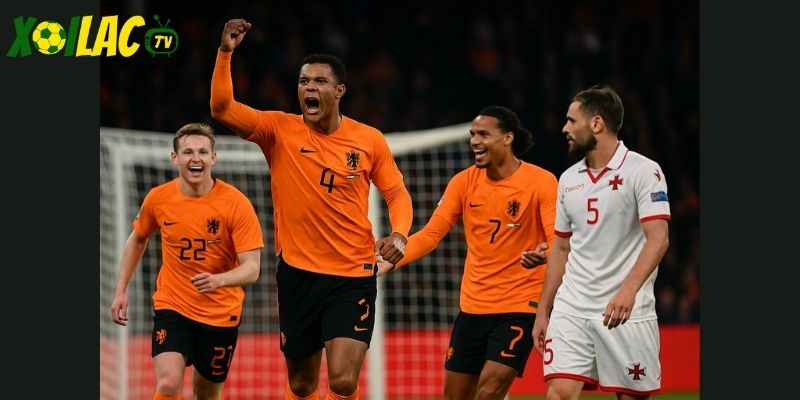 Hà Lan thăng hoa trước trận Hà Lan vs Ba Lan.