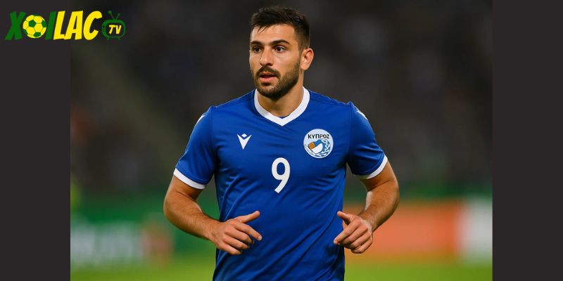 Pittas là mũi nhọn trong trận Áo vs Cyprus.