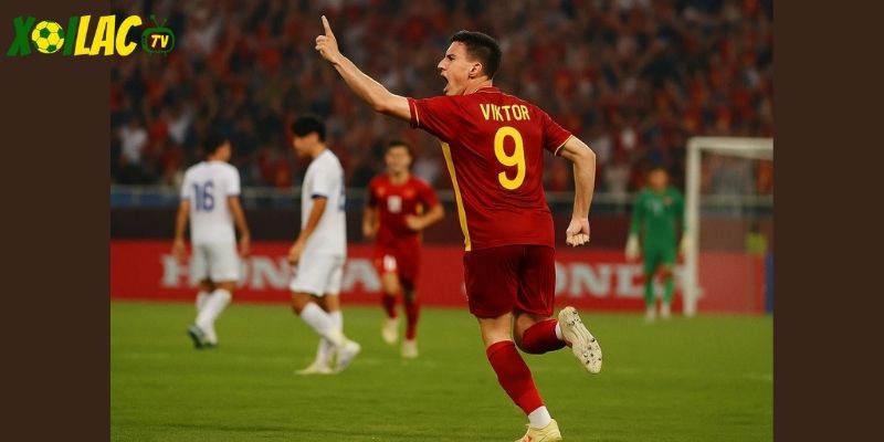 Viktor tỏa sáng trong trận U23 Việt Nam áp đảo Bangladesh.