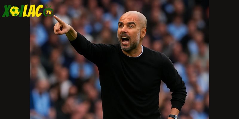 Pep Guardiola chỉ đạo quyết liệt từ đường biên trong Brentford vs Man City.