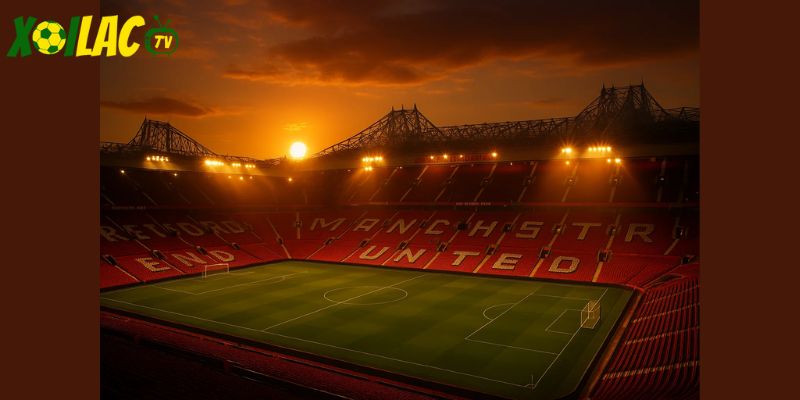 Old Trafford rực sáng, sẵn sàng cho Man Utd vs Sunderland đầy kịch tính.