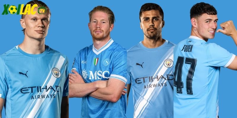 Dàn sao hiện tại của Man City Dàn sao hiện tại của Man City